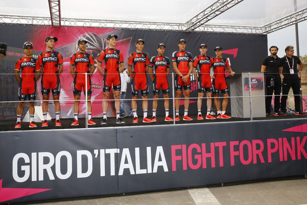 BMC are introduced to the crowd
