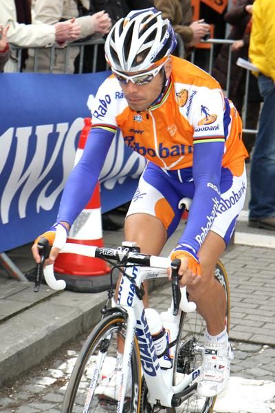 Former Gent-Wevelgem winner Oscar Freire was looking to maintain the form that saw him win a third Milan-San Remo last weekend.