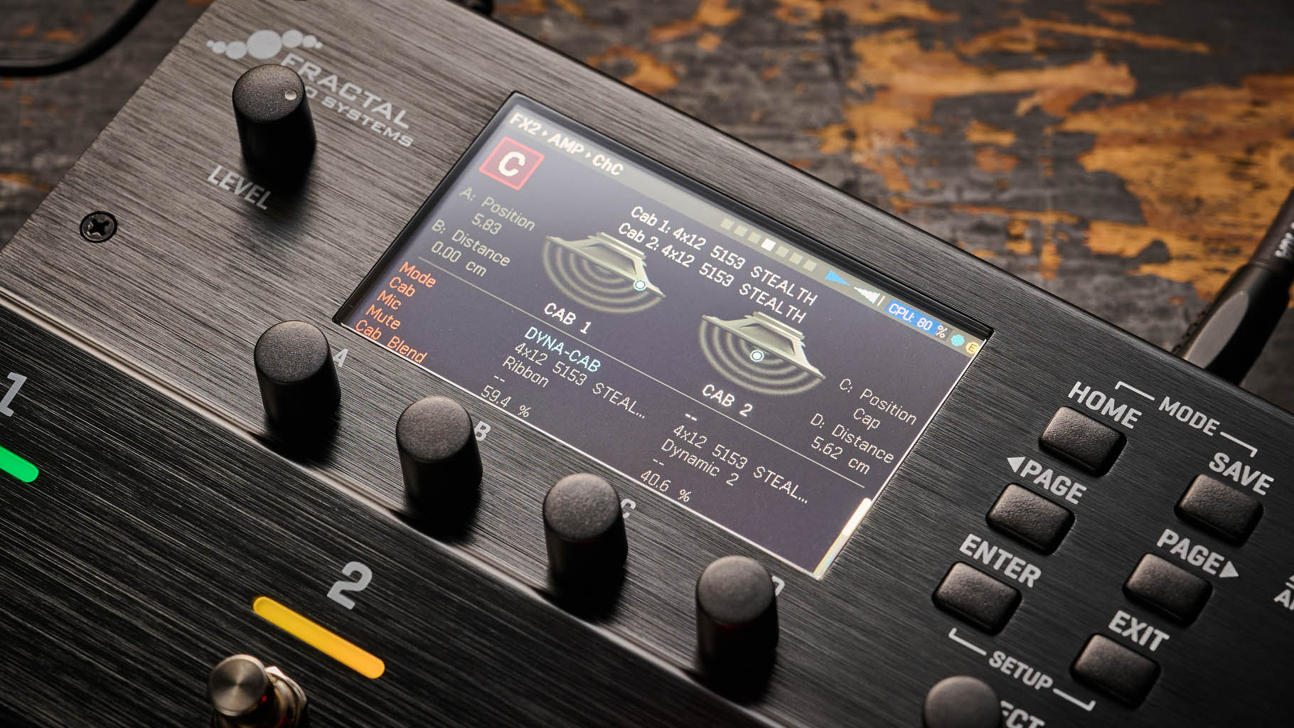 Fractal FM4 amp modeller