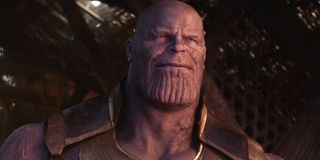 Avengers: Infinity War Thanos taking in the sunshine