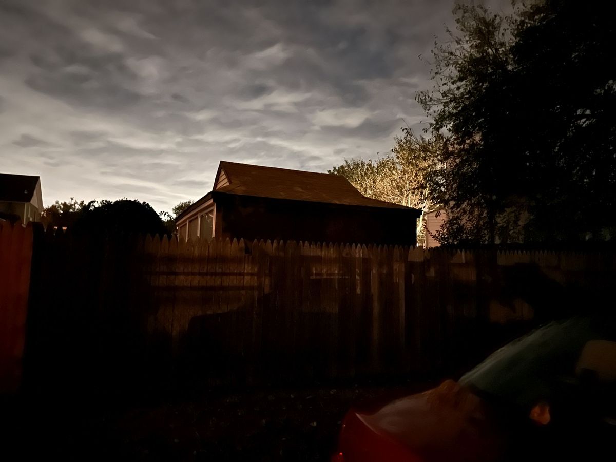 Apple iPhone 14 Pro Max Low Light Sample.