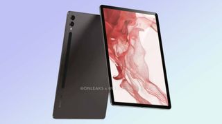 A render image of the Samsung Galaxy Tab S9 Plus