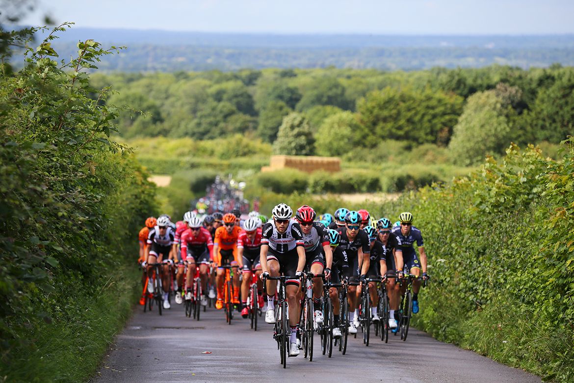 The RideLondon peloton