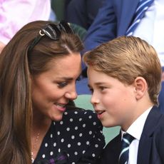 The Princess of Wales attends Wimbledon with Prince George