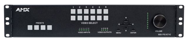 AMX by Harman N7142 Networked AV Presentation Switcher Now Shipping