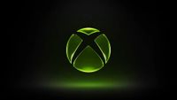 Xbox logo against a black background
