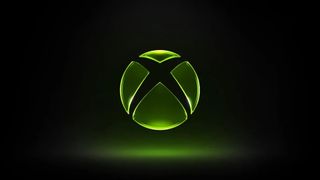 Xbox logo against a black background