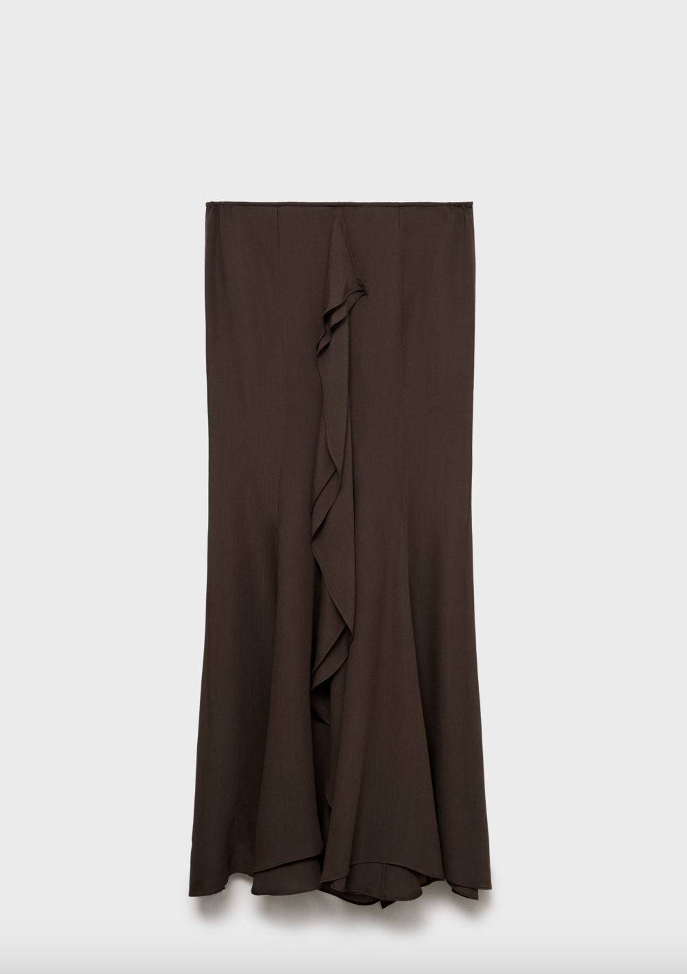 MANGO, Maxi-Skirt With Ruffle Detail 