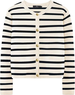 Lillusory, Striped Cardigan Sweater