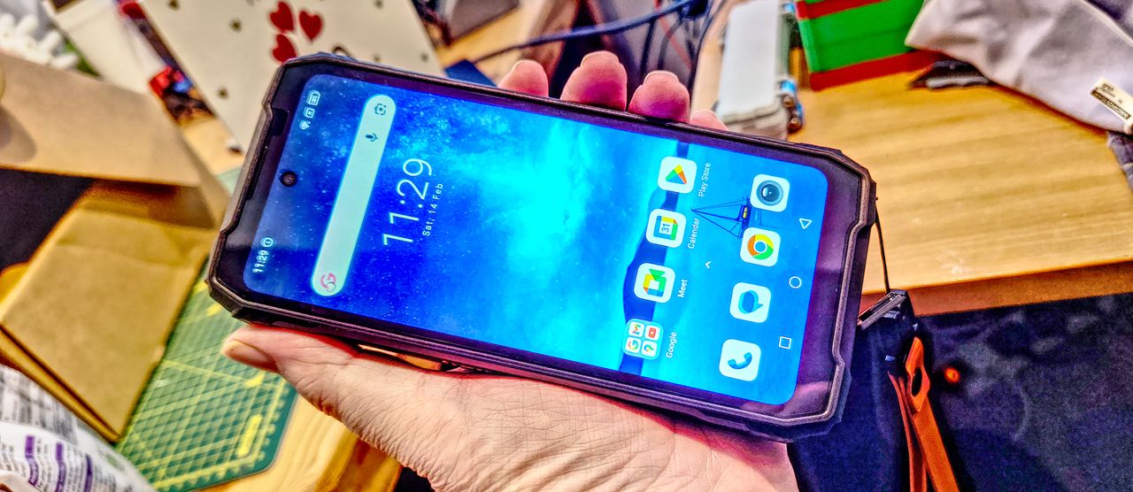 I tested the Blackview Oscal Tank 1 - a rugged phone that sports some neat features, but it's also implausibly big and heavy