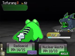 Pokemon Uranium features new Nuclear-type Pokémon that are irradiated version of their regular forms.
