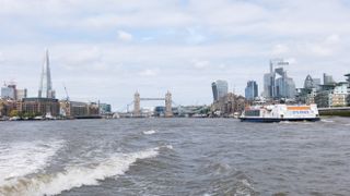 River Thames, London, with Tower Bridge and The Shard