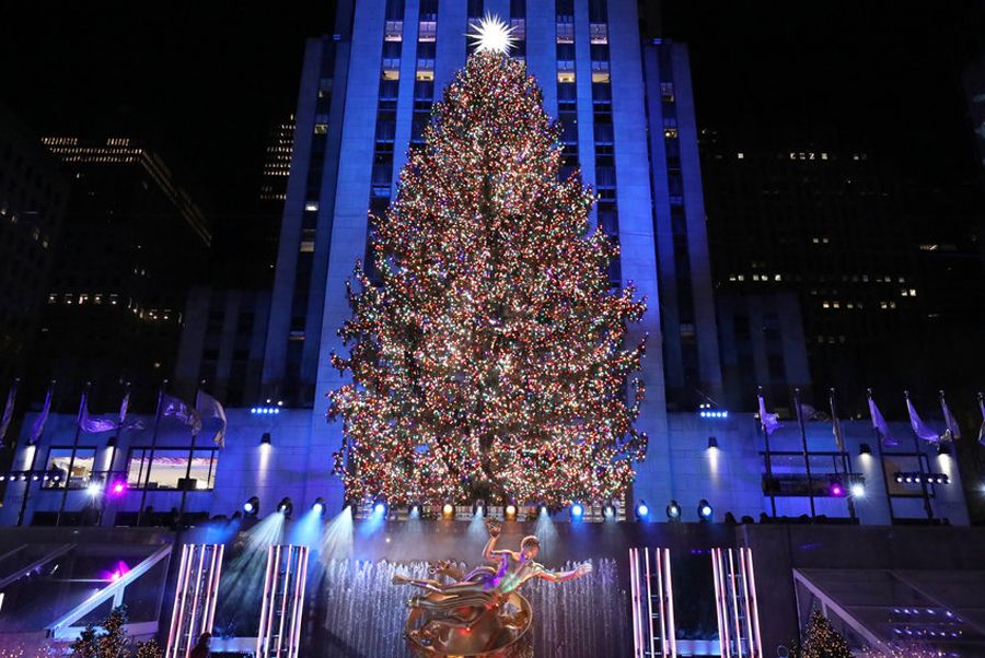 Pictured: Rockefeller Center Christmas tree