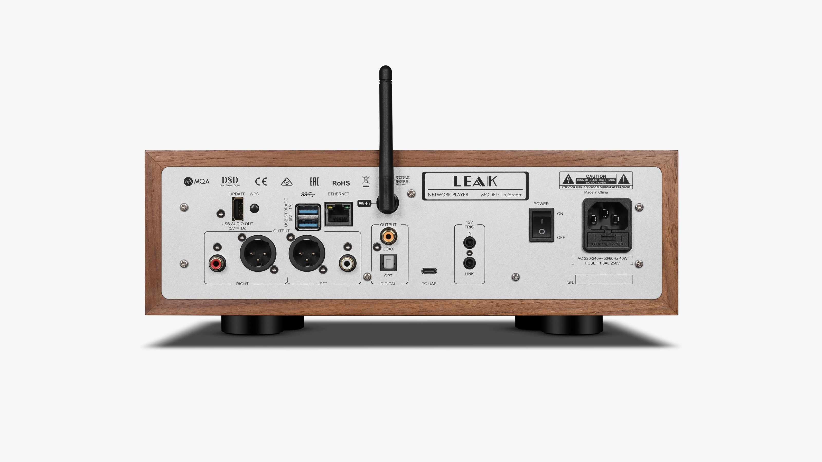 Leak TruStream rear panel