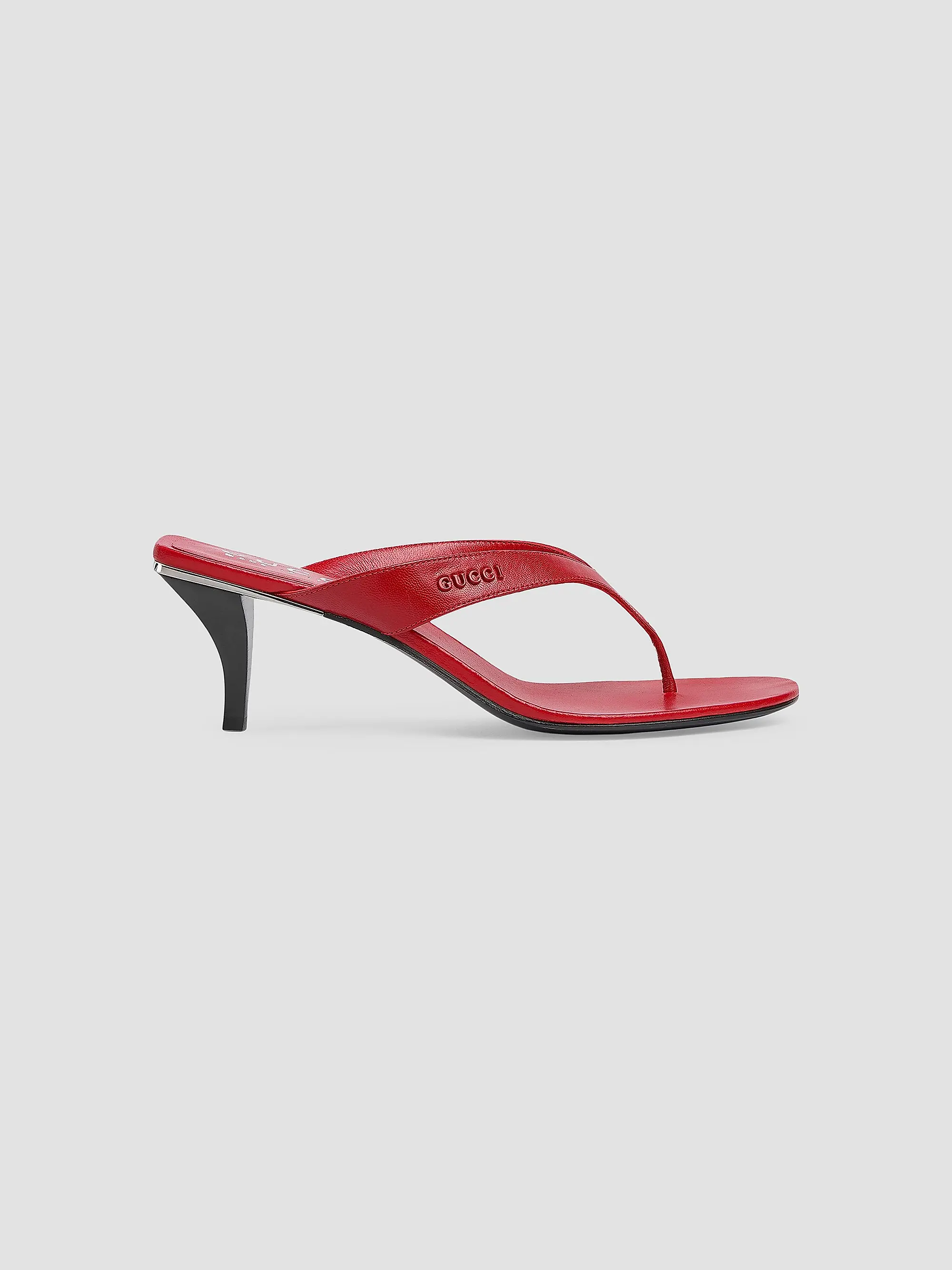 Vittoria 55mm Leather Thong Sandals