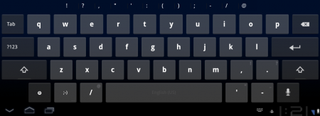 Android 3.0 keyboard