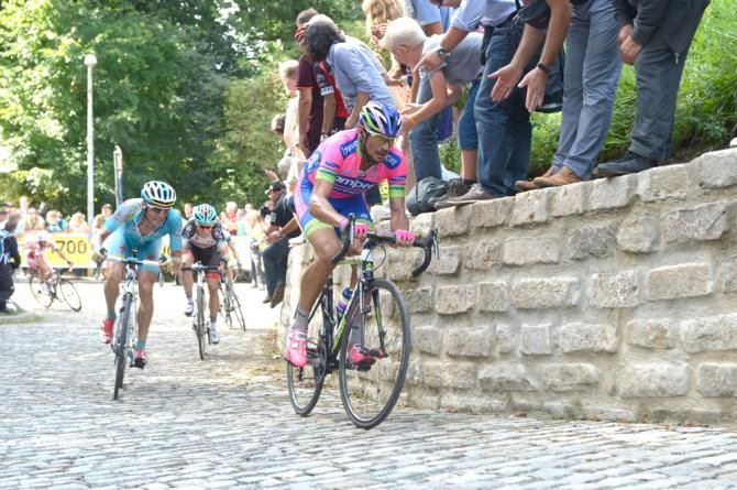 Filippo Pozzato (Lampre-Merida) is growing in form ahead of a crucial period of racing for him