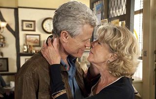 Audrey and Marc get close in Coronation Street