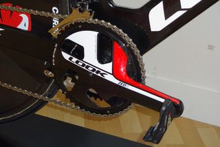 Zed 3 chainset can be adjusted to three different crank lengths