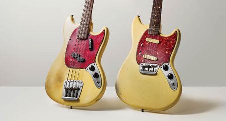1965 Fender Duo-Sonic II and 1967 Fender Mustang Bass