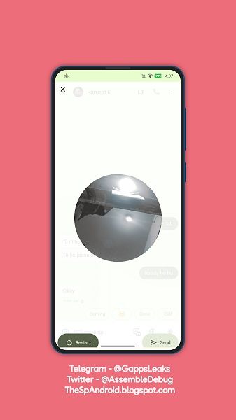 "Selfie GIFs" in Google Messages will let users review what they've recorded before sending.