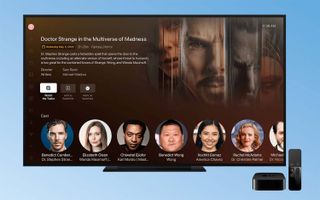 Doctor Strange In the Multiverse of Madness' screen on Plex's Apple TV app