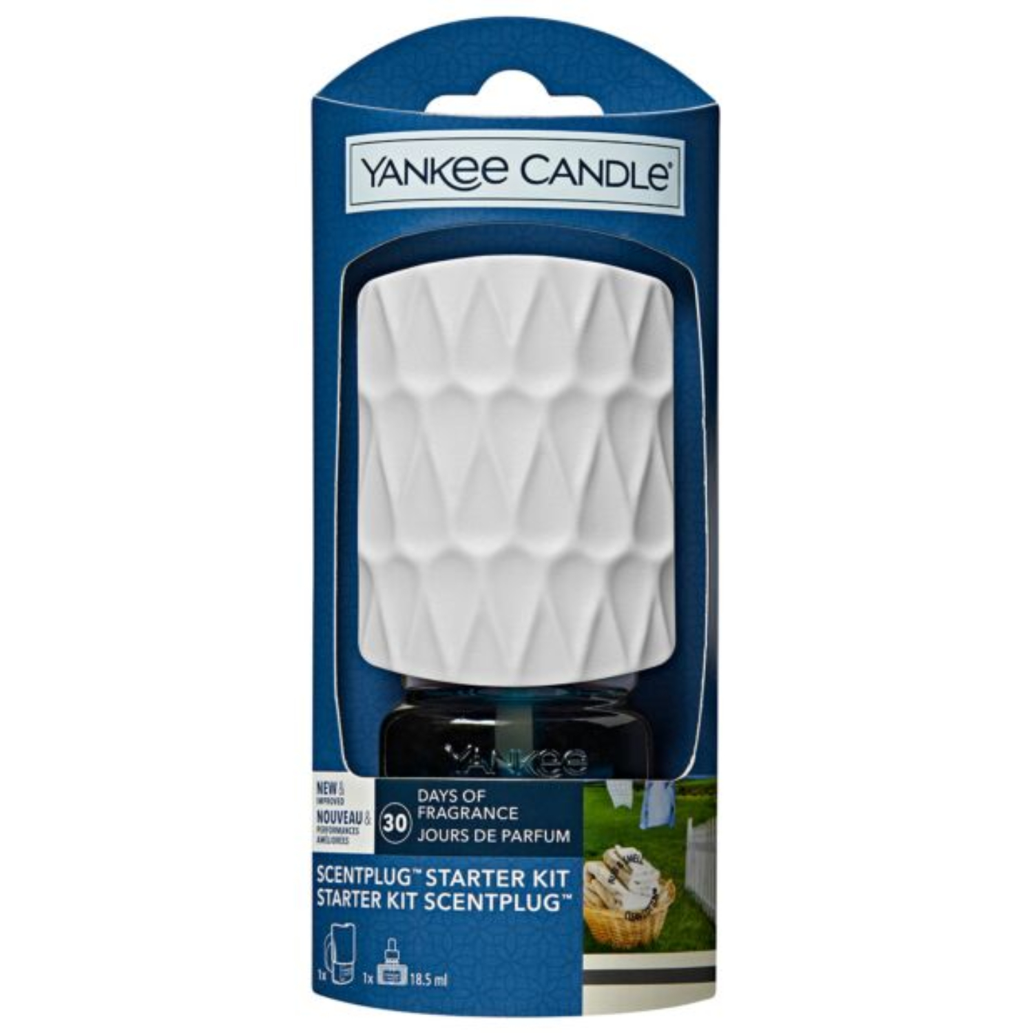 Yankee Candle ScentPlug Starter Kit in Clean Cotton