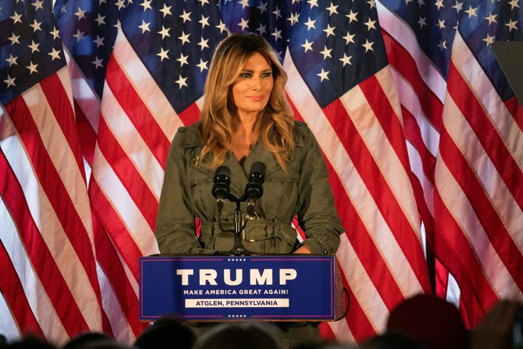 Melania Trump.