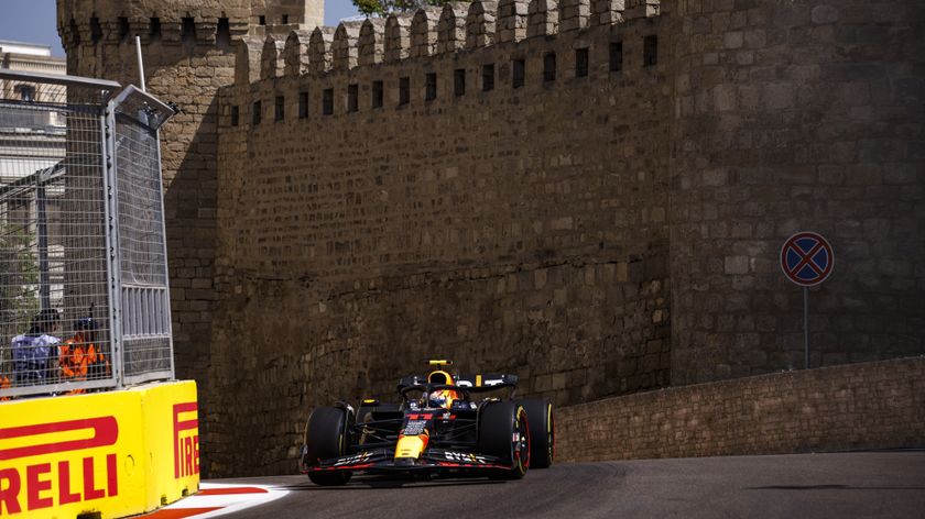 Red Bull car at Azerbaijan Grand Prix 2023