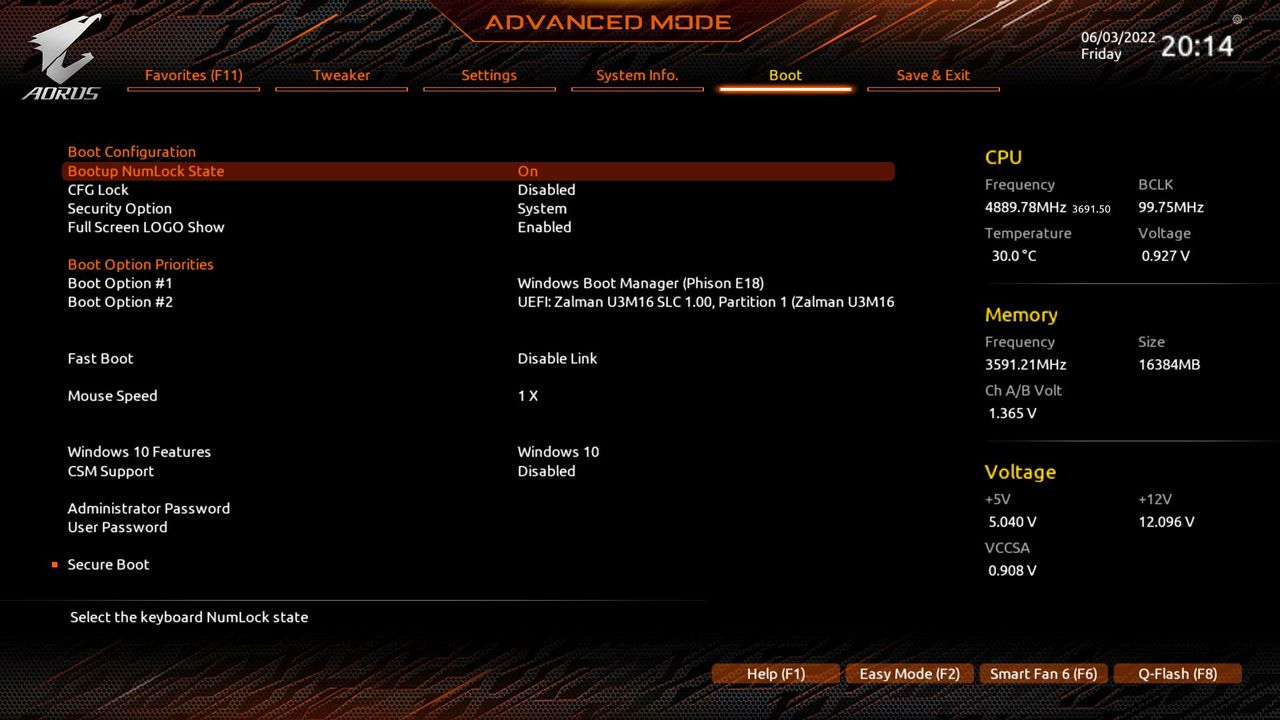 Gigabyte B660I Aorus Pro
