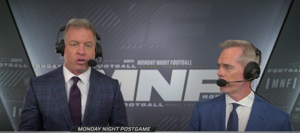 Can ESPN's Troy Aikman-Joe Buck Booth Take Ratings Over The Top?