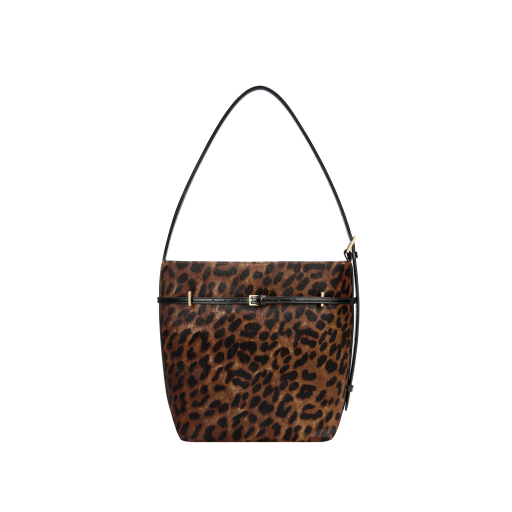 Small Leopard Belted Tote Bag(low Stock)
