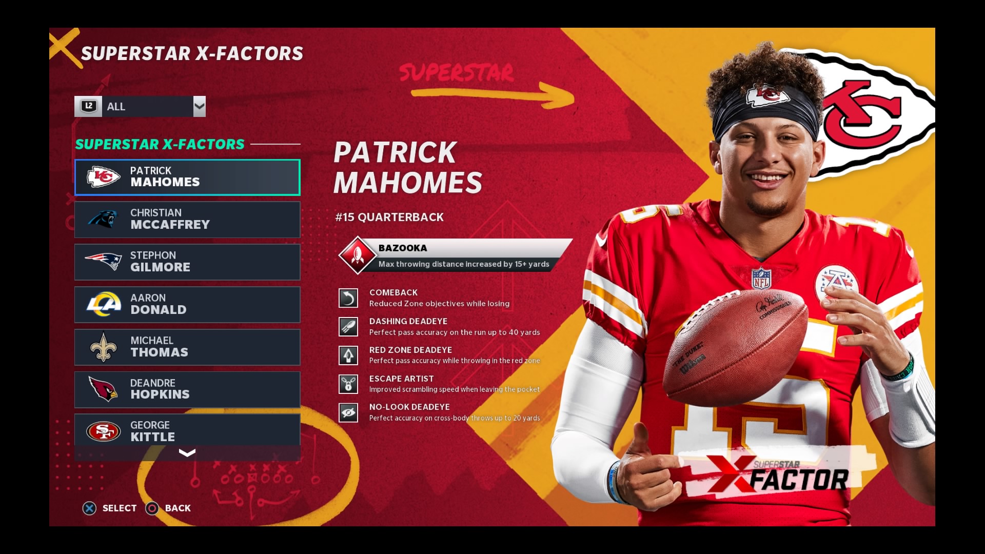 Madden player ratings