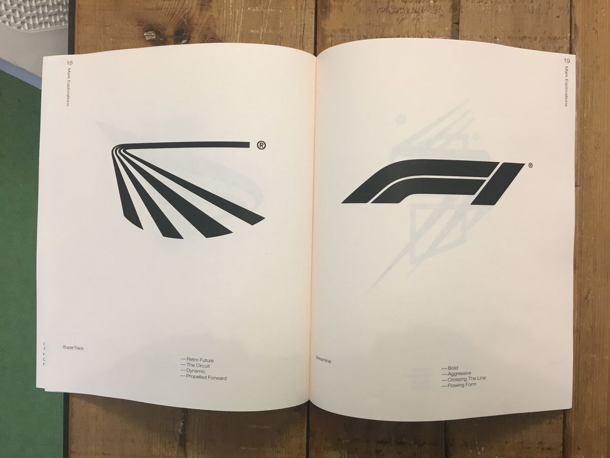 The new logo gets a page all of its own