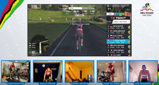 Coverage of the 2024 UCI Cycling Esports Championships - Semi Final