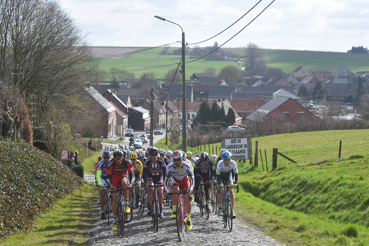 The weather was fine for E3 Harelbeke