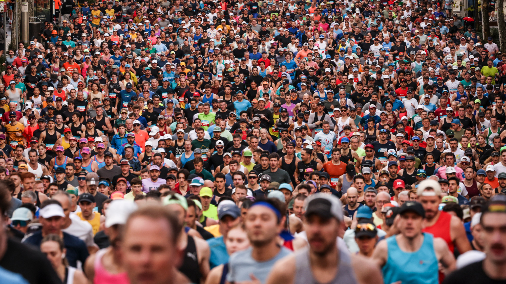 People running