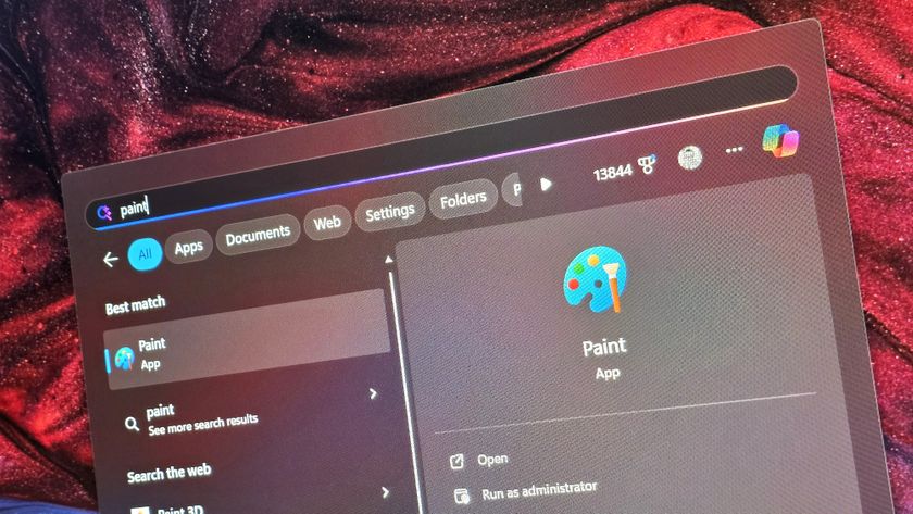 Microsoft Paint icon in Windows Search