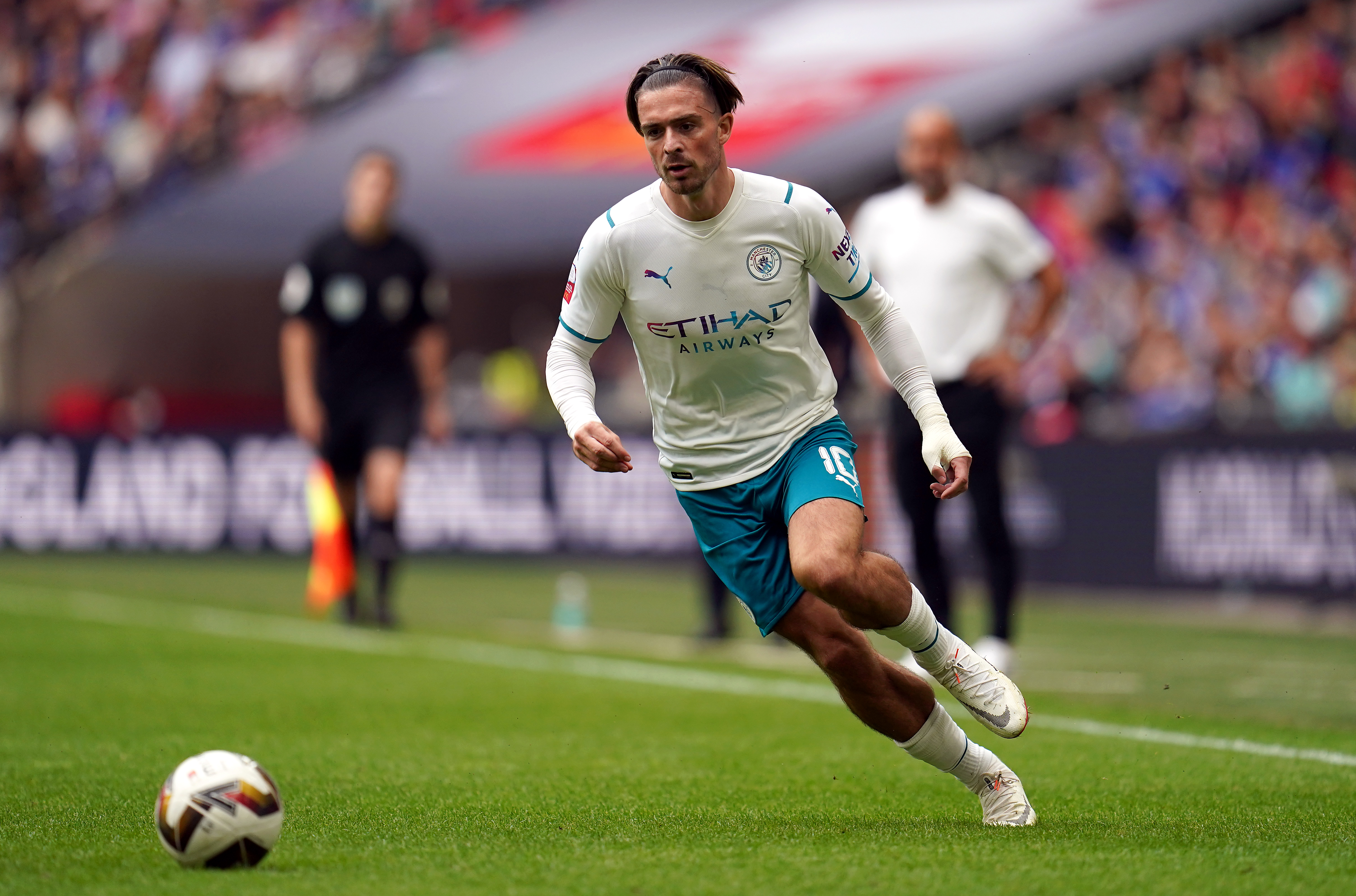 Foden will have to wait for the chance to play alongside new City signing Jack Grealish