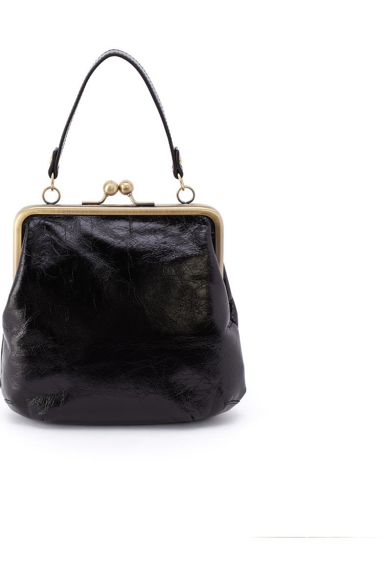 Alba Leather Frame Crossbody Bag