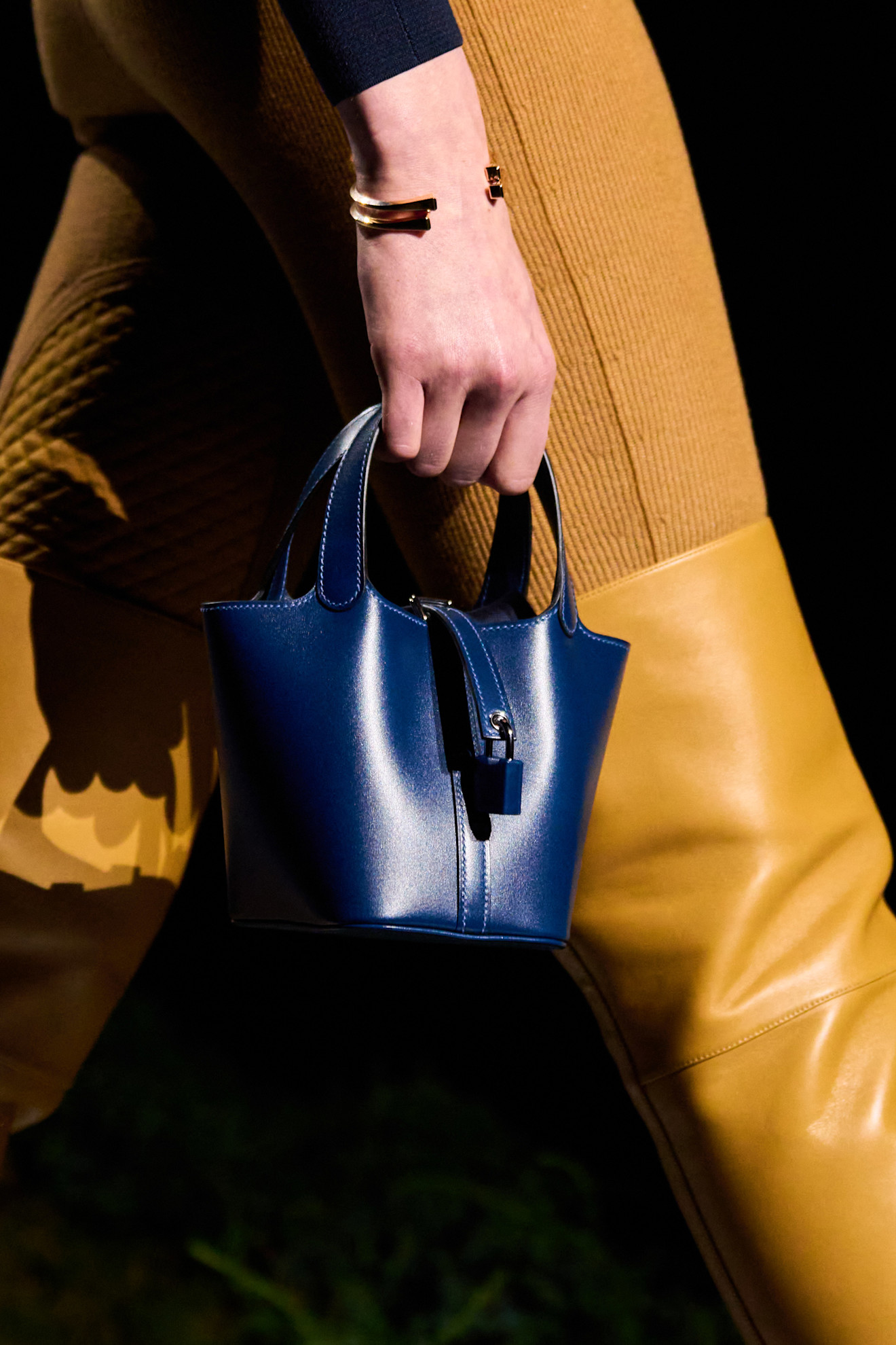 Photo of models walking in Herm&amp;egrave;s Fall Winter 2026 show at Paris Fashion Week.