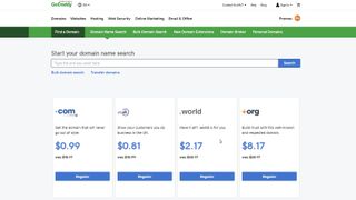 Domain extension