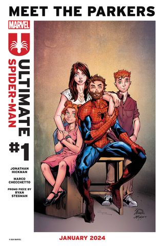 Ultimate Spider-Man #1 art by Ryan Stegman