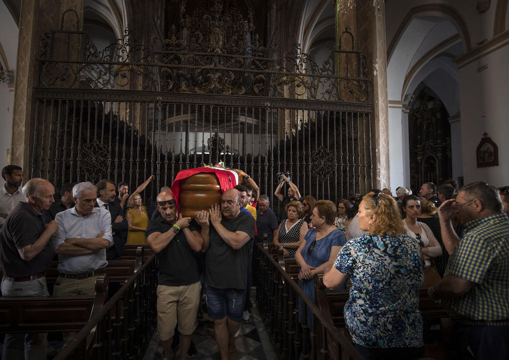 Funeral Takes Place For Jose Antonio Reyes 