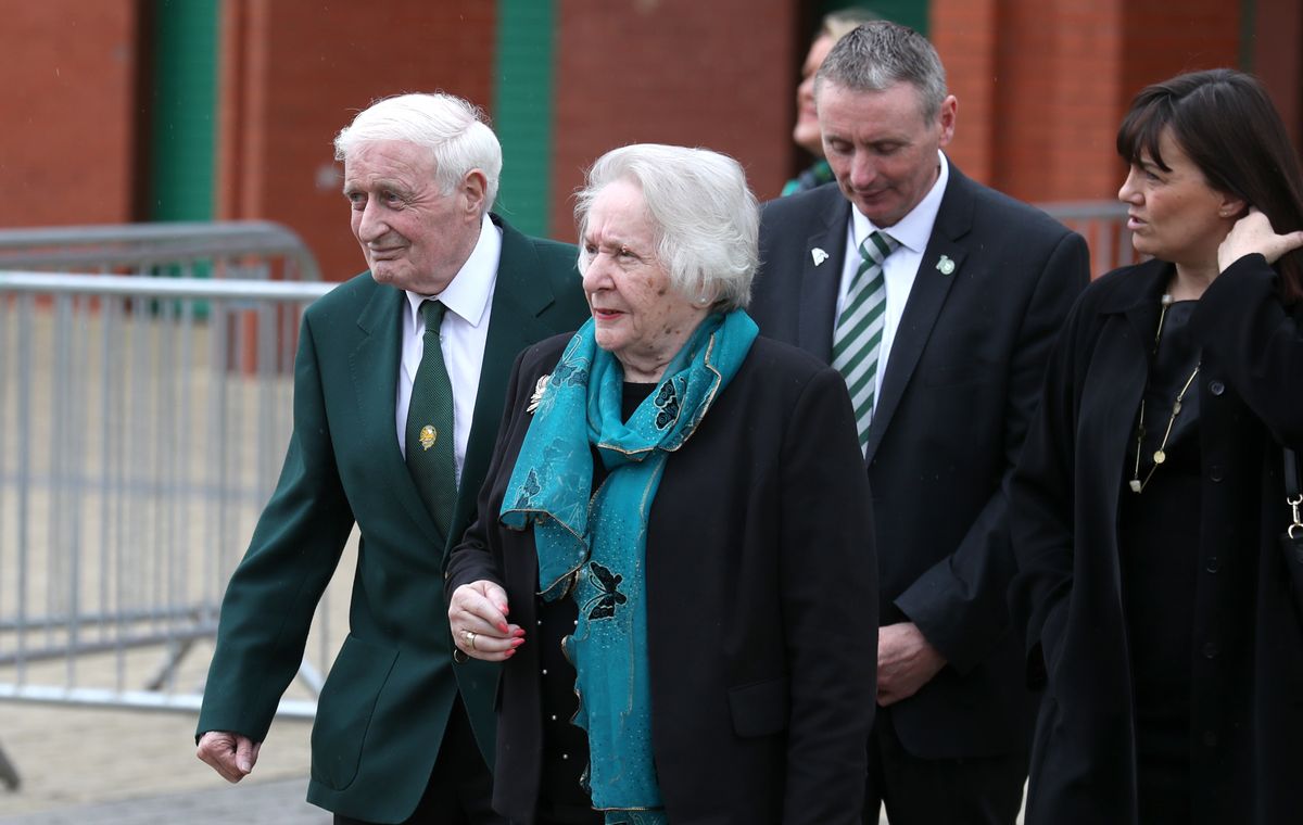 Stevie Chalmers Funeral – St Mary’s Church