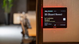Humly Room Display panels make conference space booking a breeze.