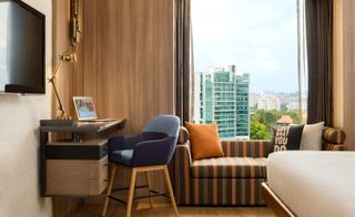 Inside a room in the Hotel Jen Tanglin — Singapore