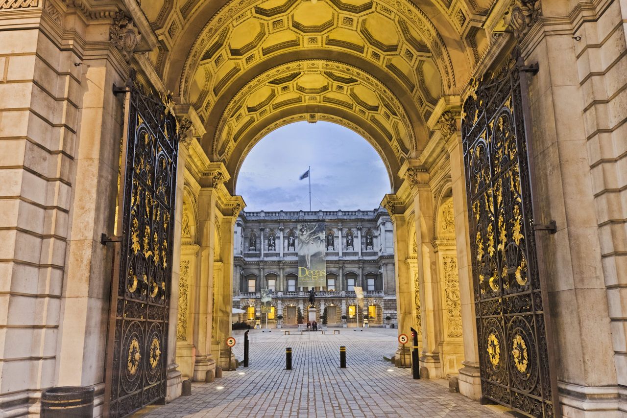 The Royal Academy of Arts in London.