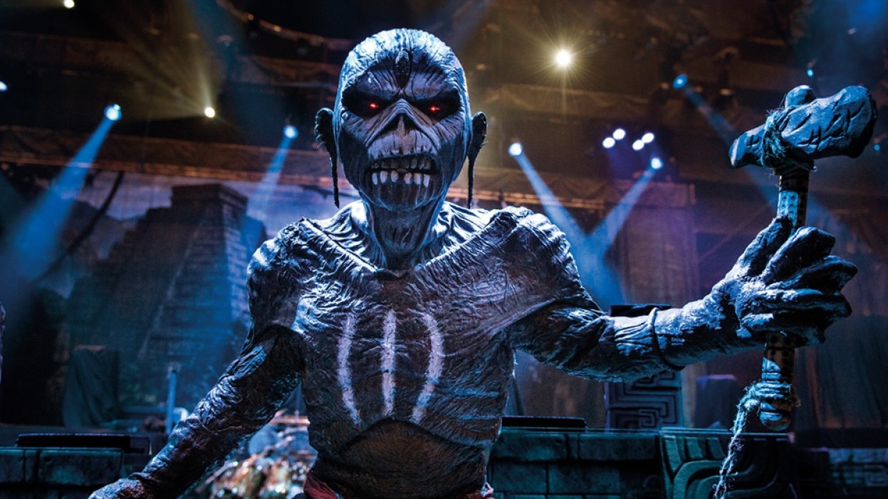 iron maiden live eddie