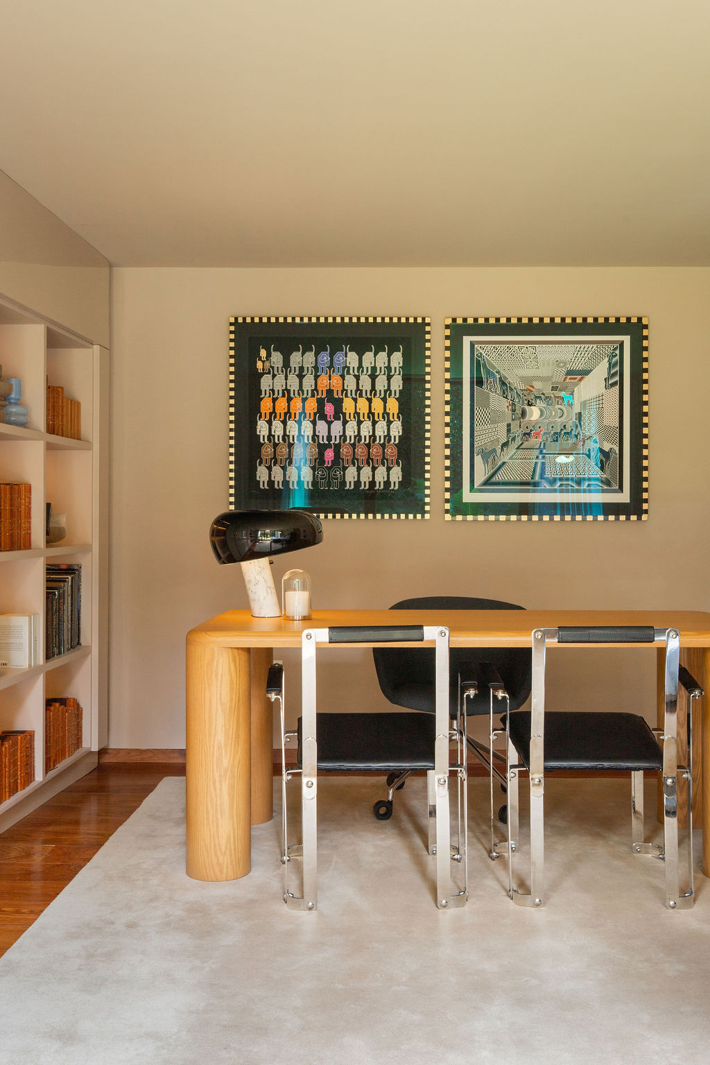 All furniture in the home was manufactured in Mexico &amp;ndash; and all artwork is by Mexican creatives, too.